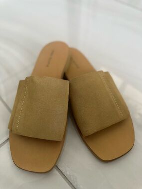 Free People Verona Slide Sandals – Size 6 - Color: Oiled Silt